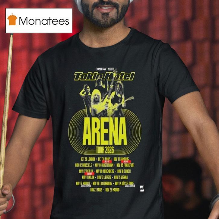 Tokio Hotel Arena Tour T Shirt Tokio Hotel Arena Tour T Shirt
