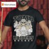 Tomb Las Vegas Raiders Hockey Halloween Skeleton T Shirt
