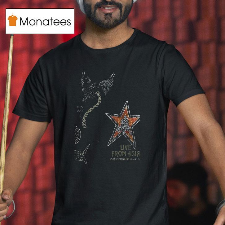 Travis S Circus Maximus Tour Dragon And Tiger T Shirt Travis S Circus Maximus Tour Dragon And Tiger T Shirt