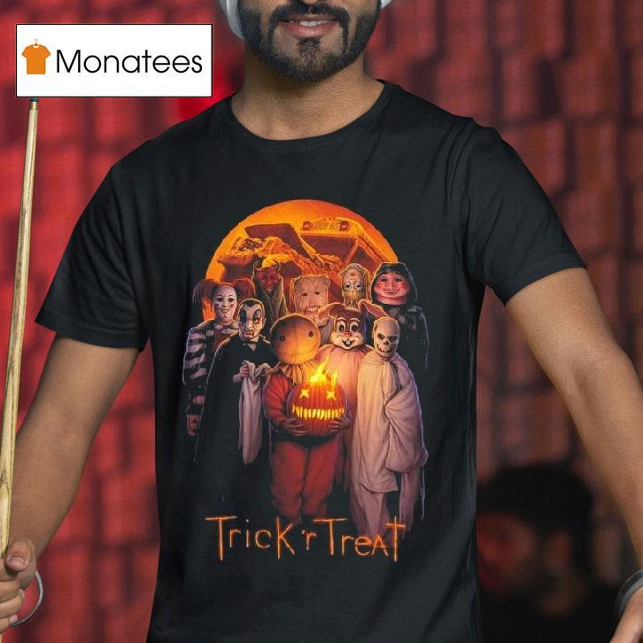 Trick R Treat Wrong Way Halloween T Shirt Trick R Treat Wrong Way Halloween T Shirt