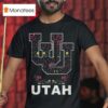 Utah Utes Dia De Los Muertos T Shirt