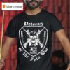 Veteran Of The Info War Skull T Shirt