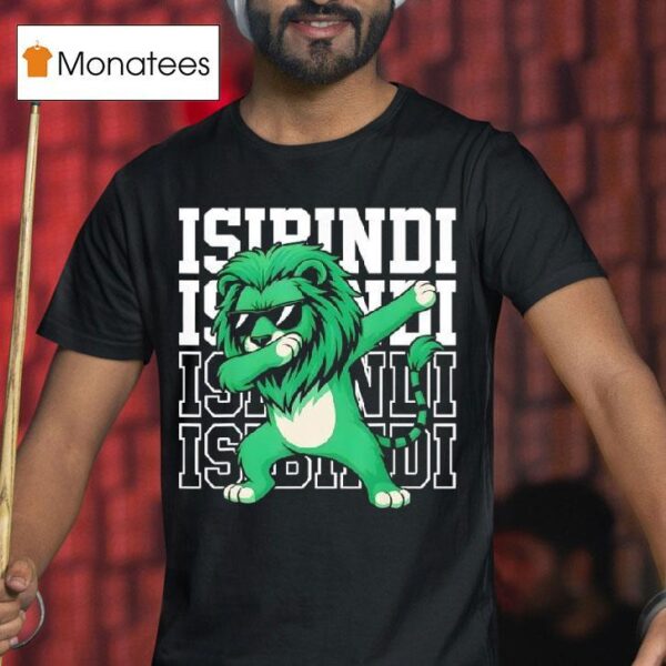 Vintage Isibindi Name Dab Cool Animal T Shirt