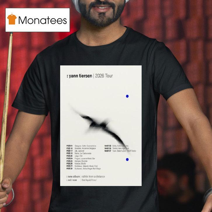 Yann Tiersen Tour T Shirt Yann Tiersen Tour T Shirt