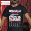 Yes I Am Old But I Saw Greatness Patriots Years Thank You For The Memories Signatures T Shirt