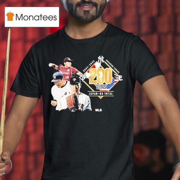 Yomiuri Masahiro Wins Japan Us Total Mlb T Shirt