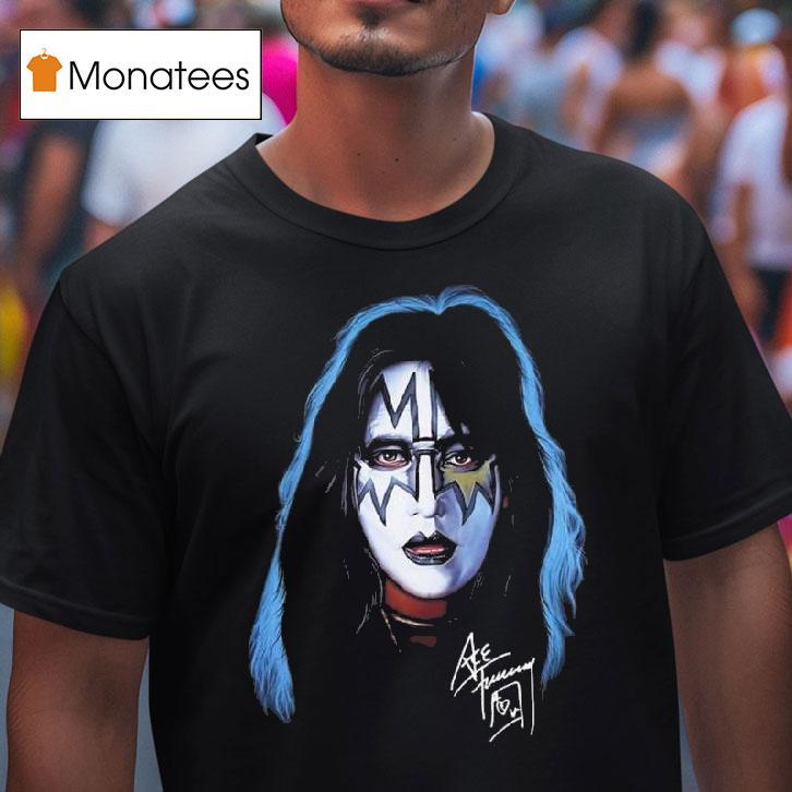 Ace Frehley Kiss Signature Vintage T Shirt Ace Frehley Kiss Signature Vintage T Shirt