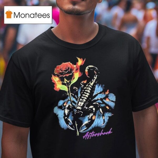 Aftershock Lightning Strike Scorpion T Shirt