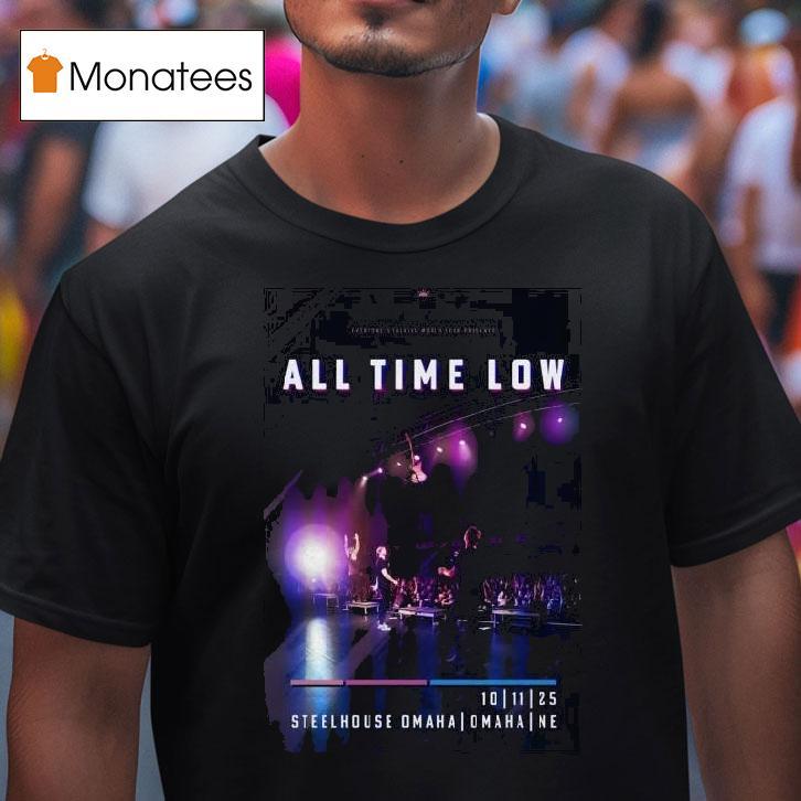 All Time Low October Slhouse Omaha Ne T Shirt All Time Low October Slhouse Omaha Ne T Shirt