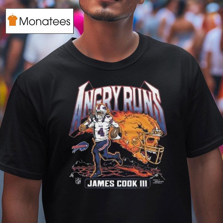 Angry Runs Bills James Cook Iii T Shirt Angry Runs Bills James Cook Iii T Shirt