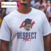Anthony Rizzo Respect Me Chicago Cubs Baseball T Shirt