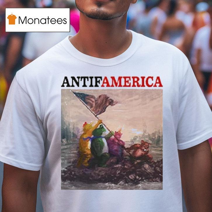 Antifamerica Portland Frog T Shirt Antifamerica Portland Frog T Shirt
