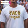 Baseball Lifestyle Taco Tuesday Opposite Field Flavor T Shirt