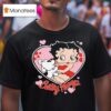 Bettyboop With Dog In Hear T Shirt