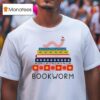Bookworm Holiday Christmas T Shirt