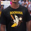 Boonana Baseball Funny Halloween Ghost Spooky Banana Costume T Shirt