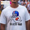 Cam Skattebo Skatte Boo Ghost New York Giants Halloween T Shirt