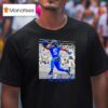 Carolina Panthers Rico Dowdle Black Nfl Flash Features Week Signature T Shirt