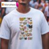 Cat Emoticons Graphic T Shirt