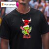 Chicago Bulls X Grinch Santa Nba Christmas T Shirt