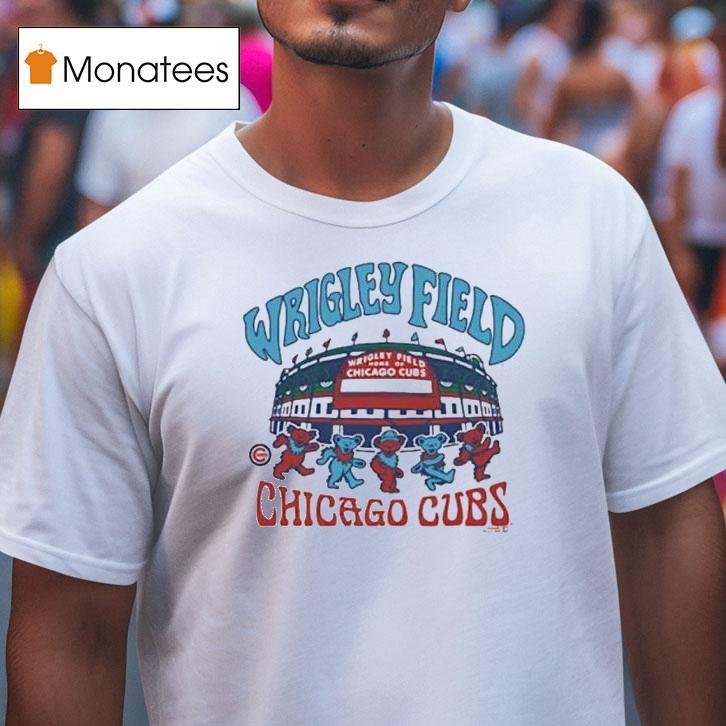 Chicago Cubs Wrigley Field Wrigley Field T Shirt Chicago Cubs Wrigley Field Wrigley Field T Shirt