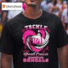 Cincinnati Bengals Breast Cancer Awareness Tackle Hear T Shirt