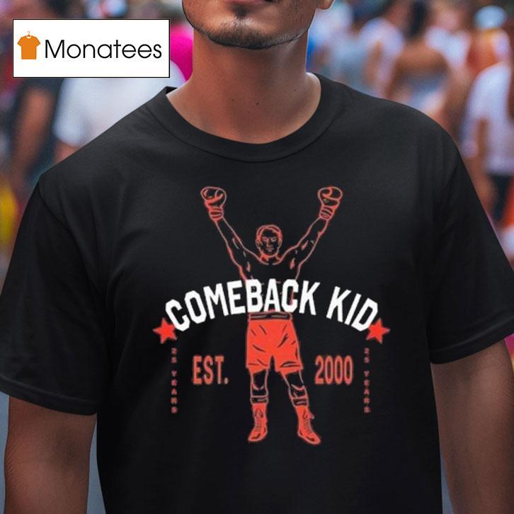Comeback Kid Boxer T Shirt Comeback Kid Boxer T Shirt