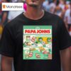 Cookie Run Kingdom Papa Johns T Shirt