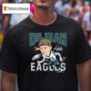 Cooper Dejean Philadelphia Eagles Philly Caricature Player T Shirt