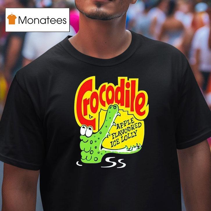Crocodile Apple Flavoured Ice Lolly T Shirt Crocodile Apple Flavoured Ice Lolly T Shirt