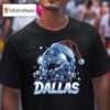 Dallas Cowboys Nfl Helmet Merry Christmas T Shirt