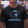 Dallas Renegades Lockup Logo T Shirt