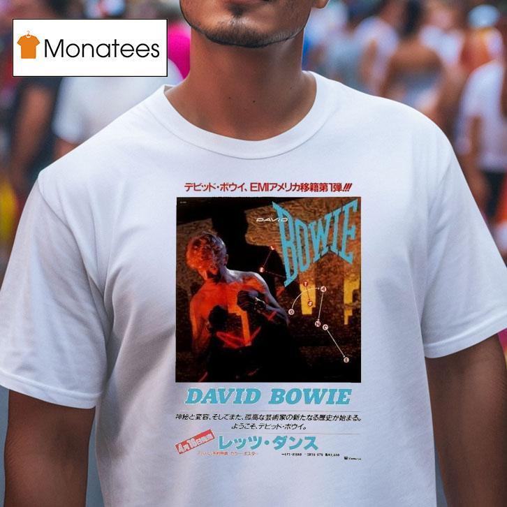 David Bowie Let S Dance T Shirt David Bowie Let S Dance T Shirt