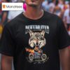 Dehydrated Harley Davidson Motorcycle Motor Wolf T Shirt