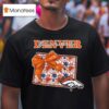 Denver Broncos Nfl Cozy State Bow T Shirt