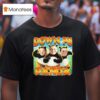Down Kung Fu Panda T Shirt