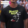 Emily The Strange Green Monster Mash Skeleton T Shirt