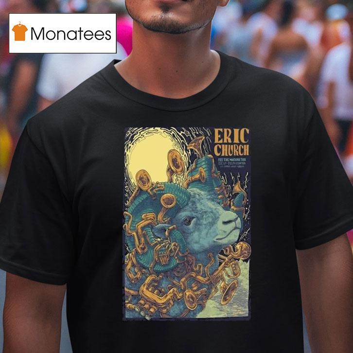 Eric Church Delta Center Salt Lake City Ut Oct Tour T Shirt Eric Church Delta Center Salt Lake City Ut Oct Tour T Shirt