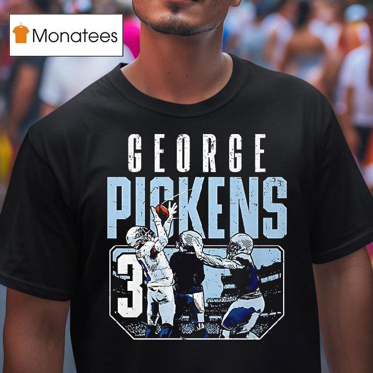 George Pickens Dallas Cowboys Catch T Shirt George Pickens Dallas Cowboys Catch T Shirt