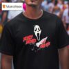 Ghostface Scary Movies Forever Knife T Shirt