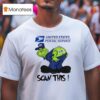 Grinch United States Postal Service Scan This Christmas T Shirt