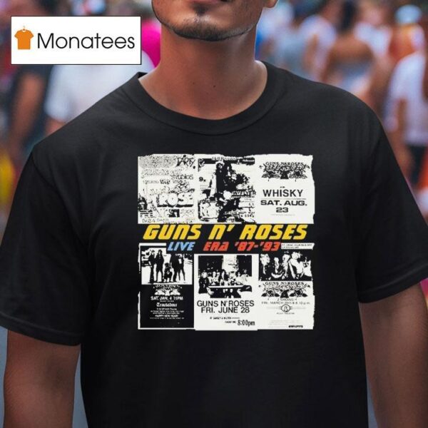 Guns N Roses Live Era T Shirt