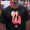 Harper Murray Nebraska Cornhuskers Pepper Portrai T Shirt