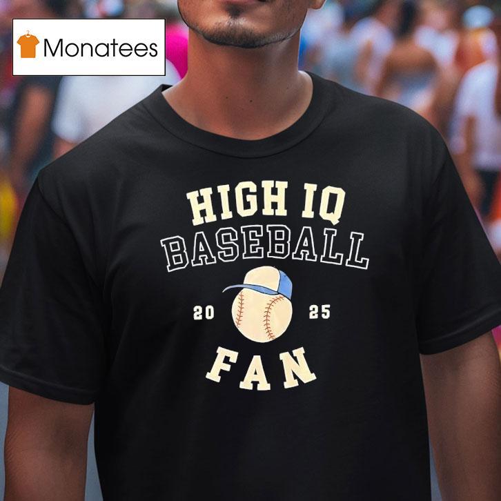 High Iq Baseball Fan Toronto Blue Jays Hirt T Shirt High Iq Baseball Fan Toronto Blue Jays Hirt T Shirt