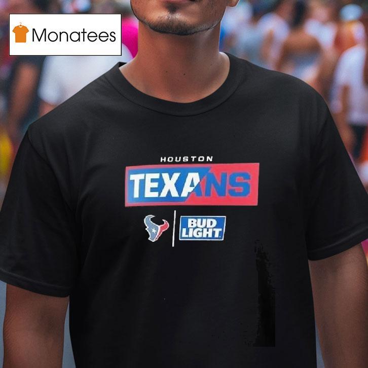 Houston Texans Nfl X Bud Light Logo T Shirt Houston Texans Nfl X Bud Light Logo T Shirt