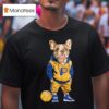 Indiana Pacers X French Bulldog Hoop Dogs T Shirt