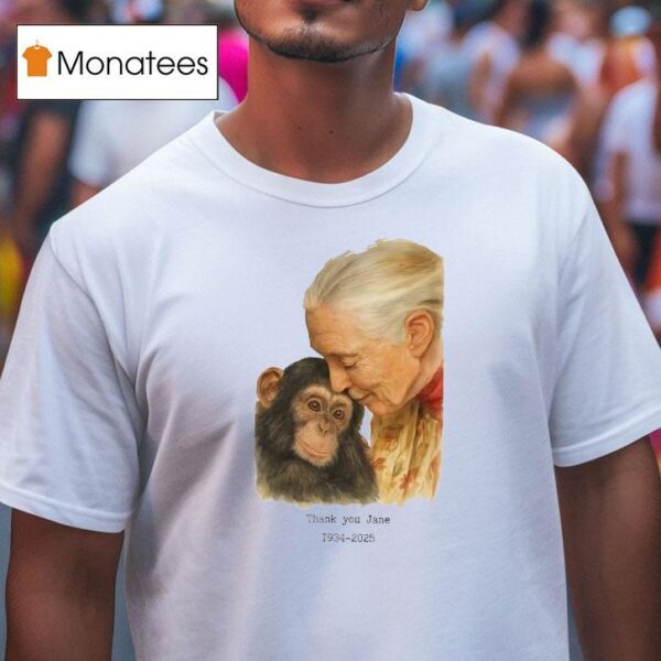 Jane Goodall Thank You Jane T Shirt