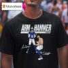 Jaxson Dart Cam Skattebo Arm Hammer Signatures T Shirt