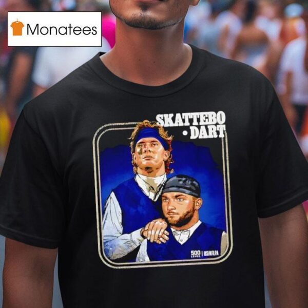 Jaxson Dart Cam Skattebo New York G Step Brothers T Shirt
