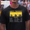 Jeff Tweedy The Twilight Override Tour Dates T Shirt